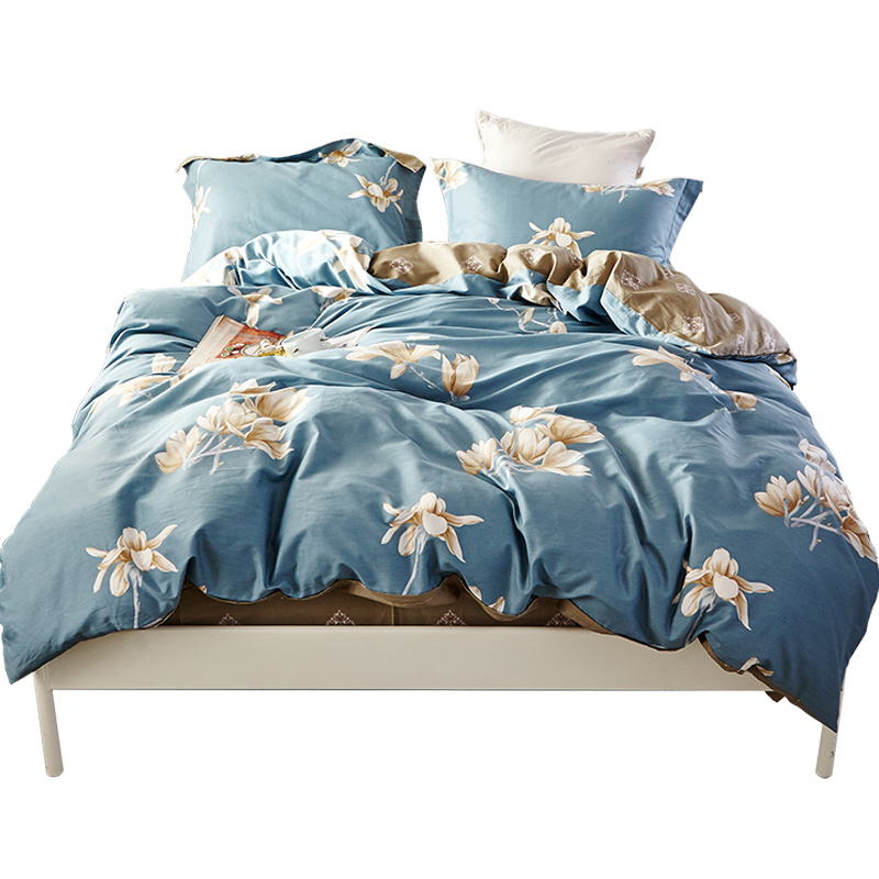 Ivy Home Textiles Quilt cover singleton Cotton pure cotton Simplicity student dormitory Single 1.5m Quilt cover 1.8m Double sheetin the Bedclothes , Quilt category - from Buy2taobao.com to provide professional Taobao agent buy service