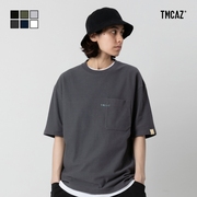 TMCAZ Pocket Tee双层口袋短袖小领口重磅质感宽松通勤T恤Cityboy
