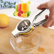 不锈钢压汁器家用型橙子，不锈钢柠檬榨汁器柠檬，夹手动榨汁器柠檬压