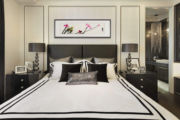 苏州刺绣装饰画简新中式沙发背景，中国风床头画湘绣手工风景画