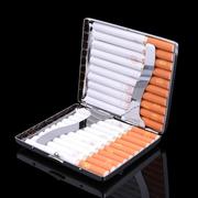 金属烟盒18支装男士超薄铁烟夹个性创意，防压防潮香烟盒子便携