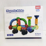 科博开心城堡磁力宝贝，棒拼搭积木儿童，大号磁力棒亲子益智玩具礼物