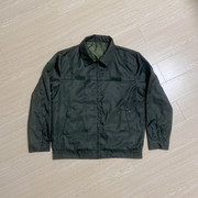 男士春秋作业夹克军绿色，新式外套户外训练外套军迷休闲外衣夹克