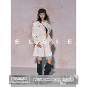 DT ELSIE 春季白色高级感牛仔上衣外套+白色高腰短裤+直筒休闲裤