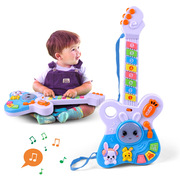 儿童音乐吉他可弹奏宝宝益智早教女孩故事乐器小玩具吉他提琴小孩