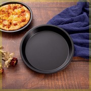 披萨盘家用加厚不沾6寸8寸9寸10寸pizza烤盘烘焙模具套装工具烤箱