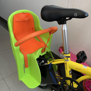 加厚自行车山地车后座椅防护安全后座架单车儿童后置座椅