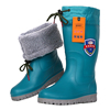 冬季雨鞋女加绒加厚高筒，保暖防滑耐磨棉，雨靴轻便渔业防水胶鞋