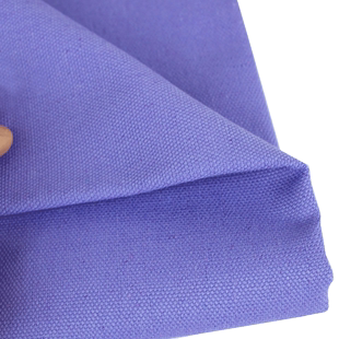 半米价紫罗兰纯棉帆布布料做包diy桌布窗帘布沙发布靠垫加厚耐磨