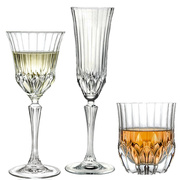 意大利进口RCR欧式水晶玻璃高脚红酒杯烈酒洋酒杯香槟杯葡萄酒杯