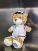 宝马BMW2021公仔熊玩偶毛绒泰迪熊摩托车尾箱装饰 可坐可站