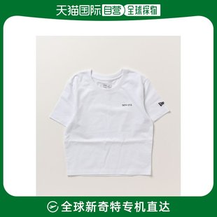 日本直邮NEW ERA 女士短袖迷你T恤 初登场式 短款设计可塞入