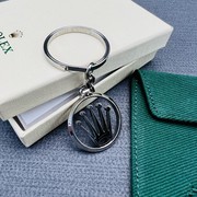 搭界金属钥匙扣瑞士高端品牌定制钥匙扣，不锈钢挂件包挂rlx