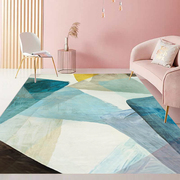 高级客厅地毯2022轻奢北欧家用沙发茶几，毯地垫卧室床边垫简约