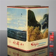 老物件老铁皮饼干盒 饼干桶 铁皮盒小箱子小盒子铁皮箱老上海怀旧