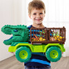 恐龙超大号玩具车儿童男孩套装男孩益智霸王龙挖掘机汽车吊车耐摔