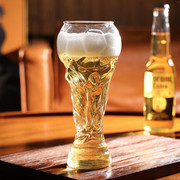创意大力神啤酒杯子 世界杯 大力神足球杯 玻璃杯子酒吧啤酒杯