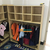 幼儿园儿童实木书包柜衣帽架鞋柜组合储物收纳架置物柜鞋衣服存放