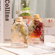 浮游花瓶植物标本永生花束干花摆件送女友生日礼物实用三八妇女节