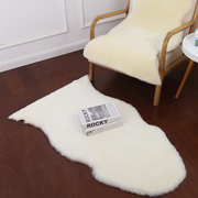 澳洲羊剪绒地毯昆达里尼瑜伽垫纯羊毛沙发垫皮毛一体椅子垫坐垫