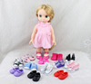 洋娃娃配件40CM沙龙娃娃适用帆布鞋公主鞋娃娃鞋女孩玩具满56