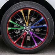 2018款丰田凯美瑞改装专用 凯美瑞个性贴纸轮毂划痕装饰修复改装