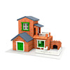 科博手工建筑小小泥瓦匠水泥，建房子8儿童仿真砖，diy屋模型拼装玩具