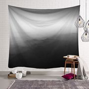 黑灰冷色系列城市森林墙壁卧室客厅个性装饰挂布墙背景布桌布挂毯