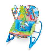 婴儿摇椅宝宝多功能音乐，震动摇床轻便可折叠儿童，摇摇椅哄娃躺椅