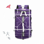 大容量轻便双肩旅行包，女帆布旅游行李，包超轻登山包运动背包男