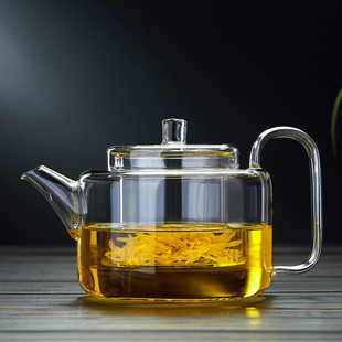 玻璃茶壶耐高温加厚单壶电陶炉烧水壶煮茶家用花茶泡茶壶茶具套装