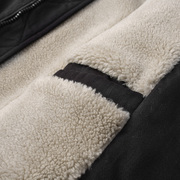 潮牌羊羔绒外套男冬季加绒加厚棉衣E美式潮流重磅工装夹克保暖棉