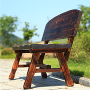 防腐木公园椅公园长椅，园林椅实木长条椅子条凳户外阳台椅休闲椅