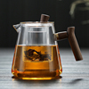 玻璃茶壶单壶过滤茶水分离耐高温功夫花茶壶，煮茶泡茶壶茶具套装