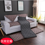 加厚韩国四季纯棉布艺绗缝沙发垫单双人三人客厅小沙发坐垫子
