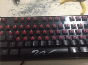 cherry魔力鸭樱桃海盗船机械键盘换轴换线进水改灯连击维修服务
