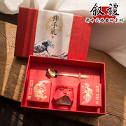 中国风婚礼伴手礼结婚回礼创意中式喜糖礼盒成品喜蜜糖果礼盒
