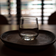 单品手冲咖啡品鉴杯，精致透明小玻璃杯日式简约小壳形咖啡杯意式杯