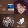 0-1个月宝宝摄影影楼婴儿拍照仿真小笔记本电脑耳麦耳机道具