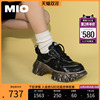 mio米奥2022年秋季女鞋个性休闲潮酷显高显瘦街头时尚舒适老爹鞋