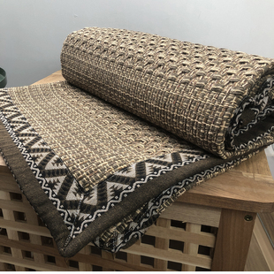 耐脏沙发巾四季通用防滑棉麻单件套装组合沙发垫，厚实亚麻布艺北欧