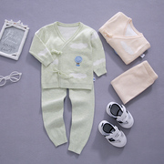 婴儿毛衣套装男新生儿线衣开衫，针织衫宝宝春秋装，衣服女外套0--1岁