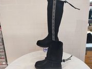 斯乃纳2019冬季女童鞋棉皮鞋棉高筒皮靴SP1942416