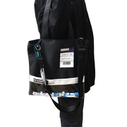MIXBLACK趣味麻将国潮包原创设计男女帆布包单肩斜挎手提包包