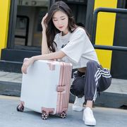 行李箱ins网红女小18寸小清新韩版学生，复古拉杆箱万向轮旅行箱