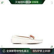 香港直邮潮奢 TOD'S 托德斯 女士Tod's 白色平底鞋