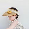 宝宝遮阳帽婴儿防晒帽儿童，太阳帽夏季女童帽子春秋幼儿小孩空顶帽