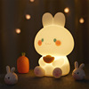 有前兔小夜灯充电硅胶灯拍拍灯儿童礼物女LED台灯婴儿喂奶伴睡灯