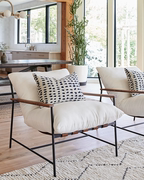 北欧Vail休闲椅设计师躺椅现代侘寂阳台客厅舒适布艺懒人单人沙发