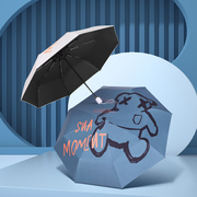 遮阳晴雨伞两用卡通女学生加固折叠便携全自动防晒防紫外线太阳伞